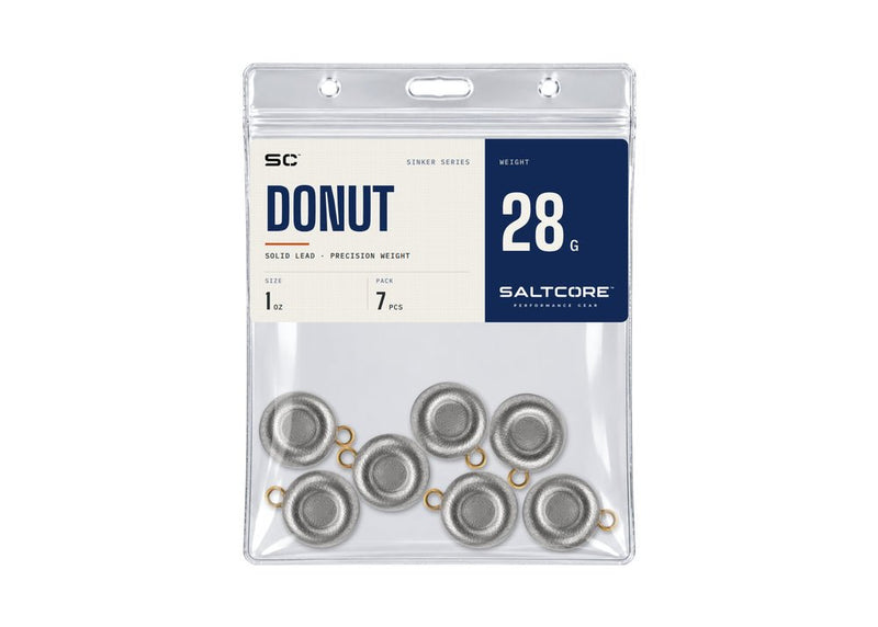 Saltcore Donut Sinker 28g - 7pc Terminal Tackle - Eprofishing Egypt