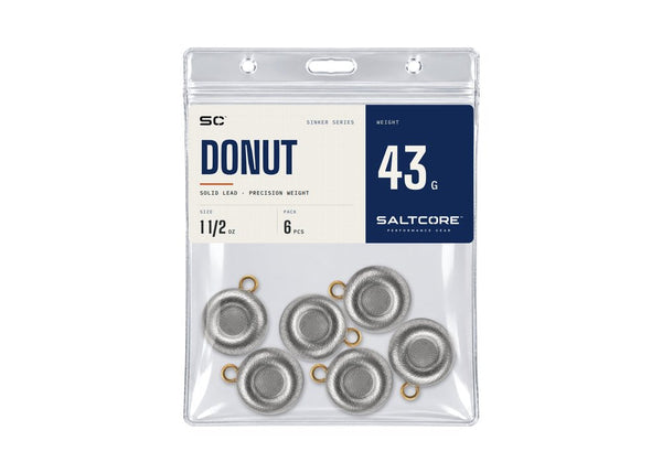 Saltcore Donut Sinker 43g - 6pc Terminal Tackle - Eprofishing Egypt