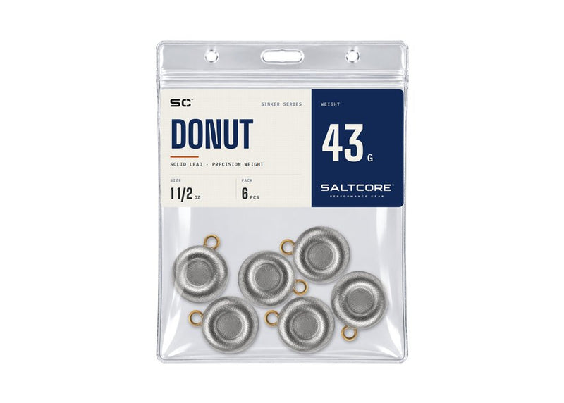 Saltcore Donut Sinker 43g - 6pc Terminal Tackle - Eprofishing Egypt