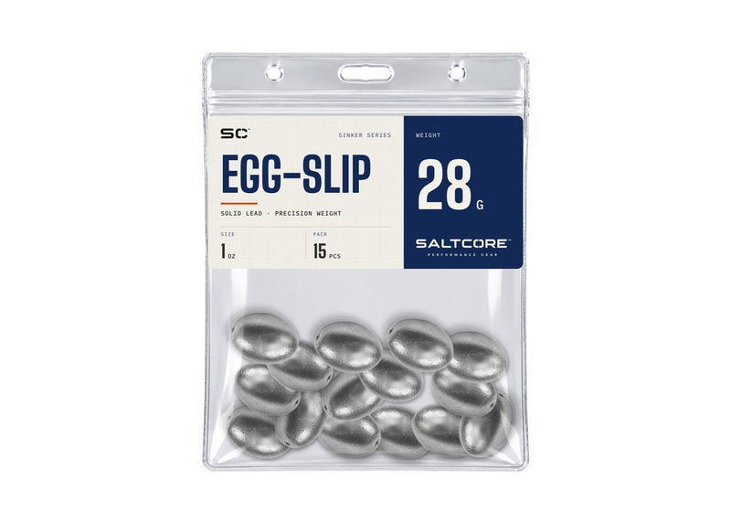 Saltcore Egg - Slip Sinker 28g - 15pc Terminal Tackle - Eprofishing Egypt