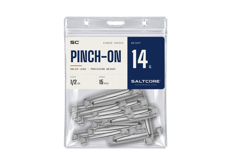 Saltcore Pinch-On Sinker 1/2 - 14g Terminal Tackle - Eprofishing Egypt