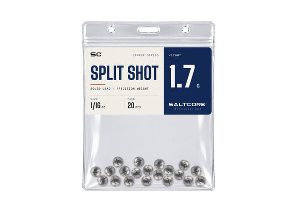 Saltcore Split Shot Sinker 1.7g - 20pc Terminal Tackle - Eprofishing Egypt