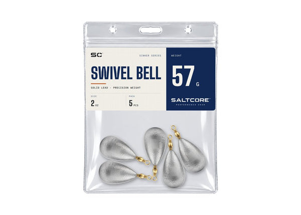 Saltcore Swivel Bell Sinker 28g - 7pc Terminal Tackle - Eprofishing Egypt