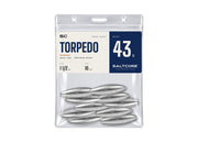 Saltcore Torpedo Sinker 43g - 10pc Terminal Tackle - Eprofishing Egypt