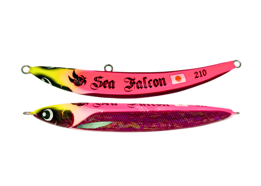falcon fishing lures Dixie Jet Spoon Prism Shad made out of genuine Japanese quality LOT OF 2) SEA FALCON