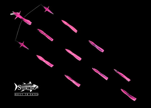 STERLING TACKLE 22" DIAL TRACKER BAR Pink Tiger Lure - Eprofishing Egypt