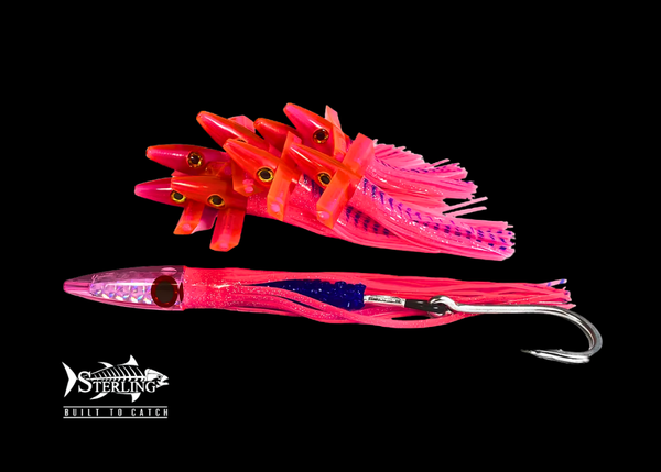 STERLING TACKLE CRAZY 8 CHAIN Pink Tiger Lure - Eprofishing Egypt