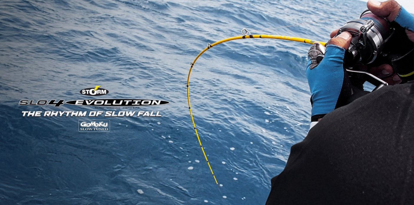 STORM GOMOKU EVOLUTION OVERHEAD SLOW JIGGING ROD Max 300g Rods - Eprofishing Egypt