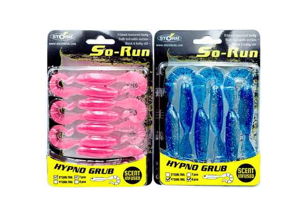 STORM SO - RUN HYPNO GRUB 7.5 cm / 3.5 g Lures - Eprofishing Egypt