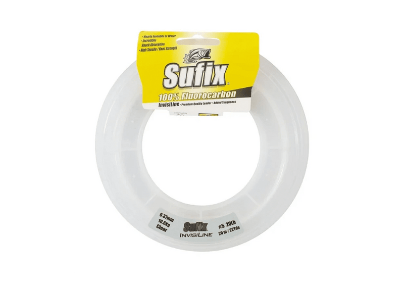 Sufix Invisiline Fluorocarbon Leader 20M 0.30 mm Line - Eprofishing Egypt