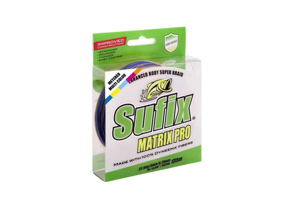 SUFIX MATRIX PRO 250M 0.18 mm Braid - Eprofishing Egypt
