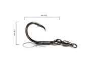 Top Game Superstar H Swivel Small x2 Hook - Eprofishing Egypt