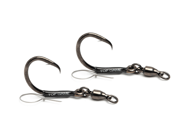 Top Game Superstar H Swivel Small x2 Hook - Eprofishing Egypt