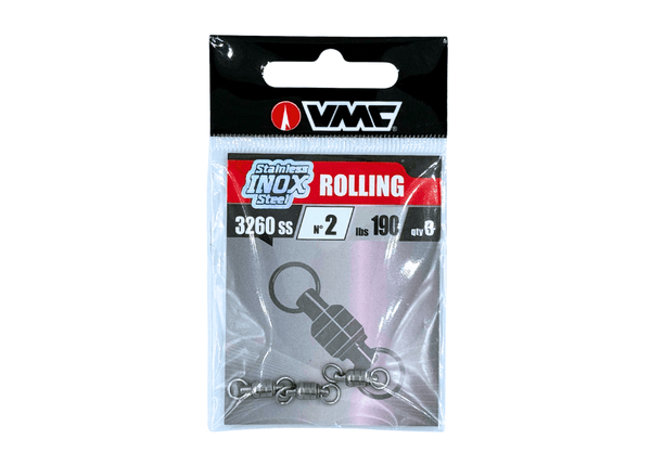VMC 3260 - BALL BEARING SWIVEL WITH 2 WELDED RINGS 2 - 3 pcs Terminal Tackle - Eprofishing Egypt
