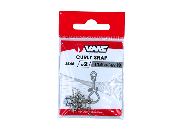VMC 3546 - CURLY SNAP 2 - 10 Terminal Tackle - Eprofishing Egypt