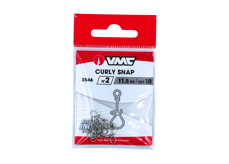 VMC 3546 - CURLY SNAP 2 - 10 Terminal Tackle - Eprofishing Egypt