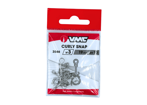 VMC 3546 - CURLY SNAP 3 - 10 Terminal Tackle - Eprofishing Egypt