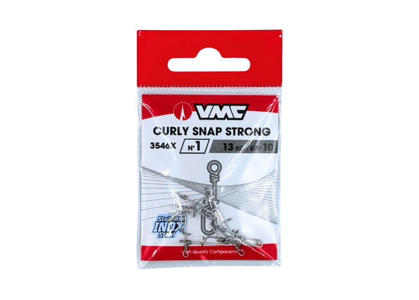 VMC 3546X - CURLY SNAP STRONG 1 - 10 Terminal Tackle - Eprofishing Egypt