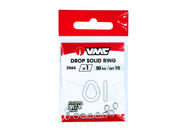 VMC 3564 - DROP SOLID RING 1 - 10 Terminal Tackle - Eprofishing Egypt