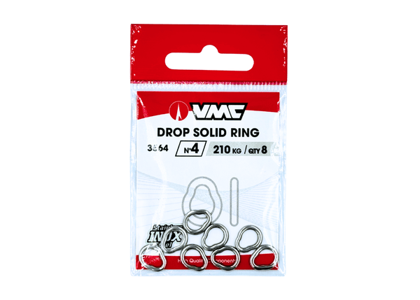VMC 3564 - DROP SOLID RING 4 - 8 Terminal Tackle - Eprofishing Egypt