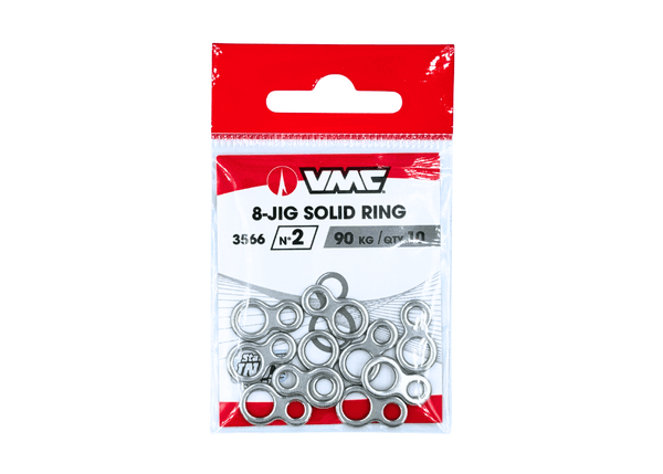 VMC 3566 - 8 JIG SOLID RING 2 - 10 Terminal Tackle - Eprofishing Egypt