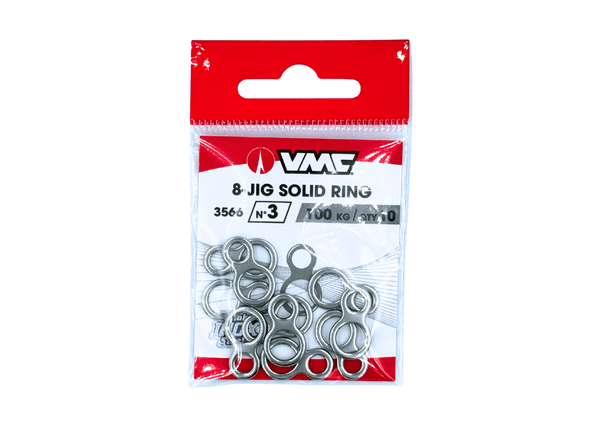 VMC 3566 - 8 JIG SOLID RING 3 - 10 Terminal Tackle - Eprofishing Egypt