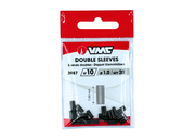 VMC 3987 - DOUBLE BLACK SLEEVES 10 - 20 Terminal Tackle - Eprofishing Egypt