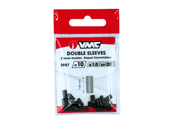VMC 3987 - DOUBLE BLACK SLEEVES 10 - 20 Terminal Tackle - Eprofishing Egypt
