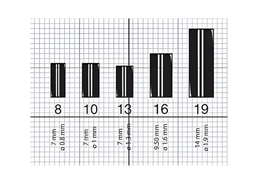 VMC 3987 - DOUBLE BLACK SLEEVES 8 - 20 Terminal Tackle - Eprofishing Egypt