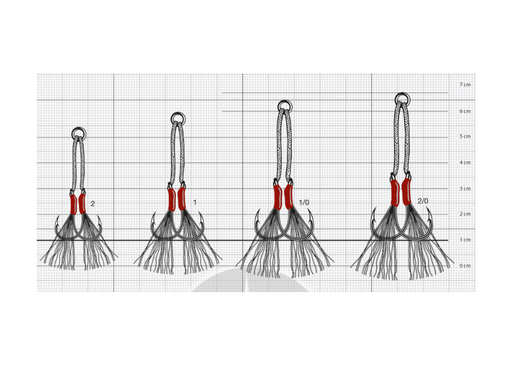 VMC 6139AH - LIGHT JIGGING ASSIST 1 Hook - Eprofishing Egypt