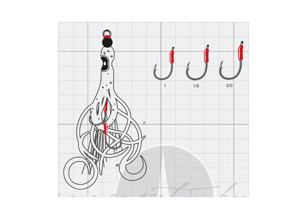VMC 6139O - OCTO + RIG 1 - 2 pcs Hook - Eprofishing Egypt