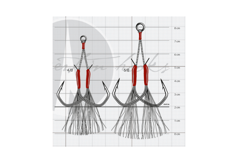 VMC 7117AH - LIGHT JIGGING ASSIST HOOK 1 - 4 pcs Hook - Eprofishing Egypt