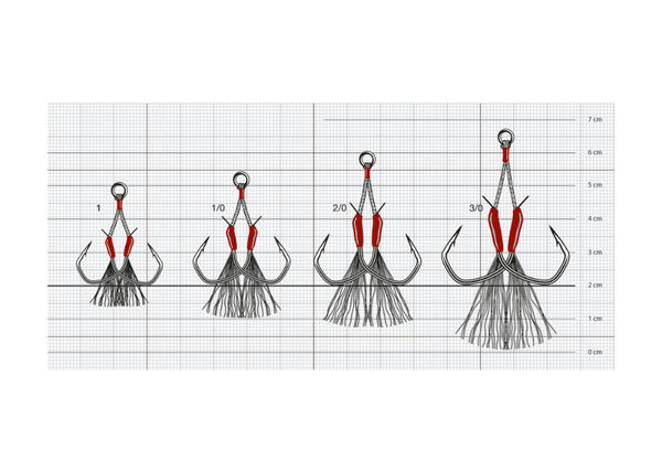 VMC 7117AH - LIGHT JIGGING ASSIST HOOK 1 - 4 pcs Hook - Eprofishing Egypt