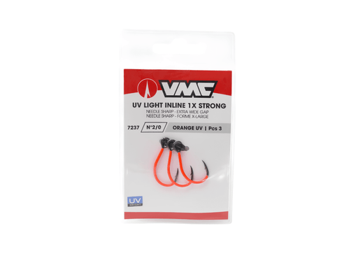 VMC 7237 - Inline UV Orange 2 - 7 Hook - Eprofishing Egypt