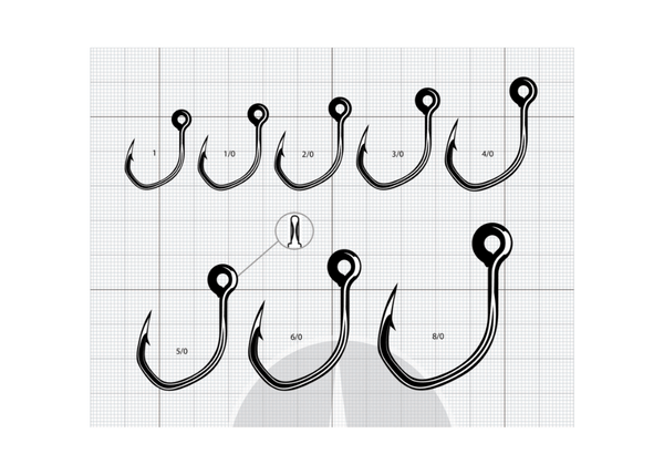 VMC 7268 - TECHSET INLINE 1/0 - 8 Hook - Eprofishing Egypt