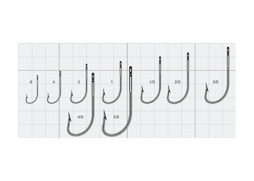 VMC 8255 - O'SHAUGHNESSY STAINLESS STEEL 6/0 Hook - Eprofishing Egypt
