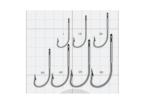 VMC 8255 - O'SHAUGHNESSY STAINLESS STEEL 6/0 Hook - Eprofishing Egypt