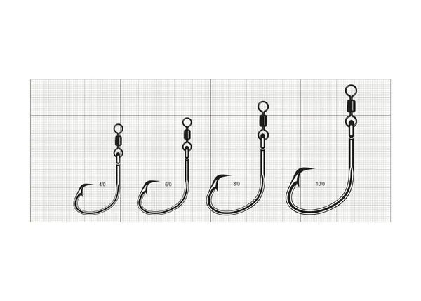 VMC 8386 - CIRCLE TUNA 360° 3/0 - 5 Hook - Eprofishing Egypt