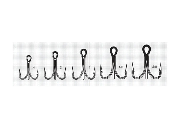 VMC 8527 - FISHFIGHTER 4X TREBLE 1 - 10 pcs Hook - Eprofishing Egypt