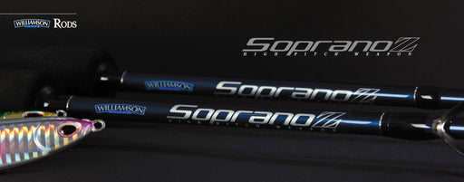 WILLIMSON SOPRANOZ SPIN Max 100g Rods - Eprofishing Egypt