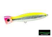 HARDCORE BULLET BULL POPPER Glow Belly Chartreuse (HLCL) Popper - Eprofishing Egypt