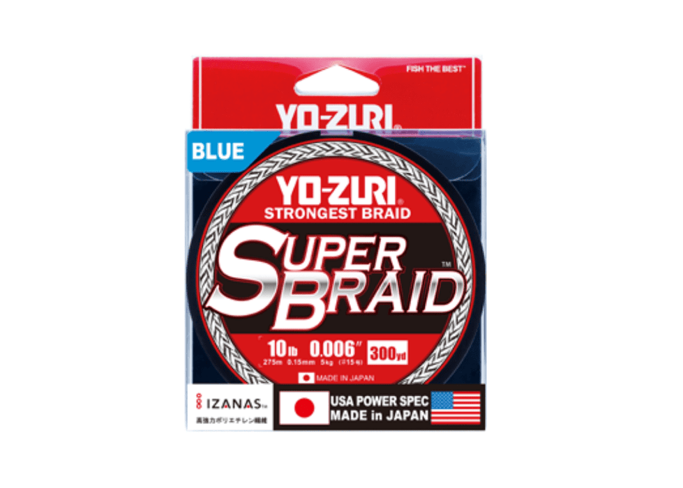 YO - ZURI SUPERBRAID™ 300YDS 10lb Braid - Eprofishing Egypt