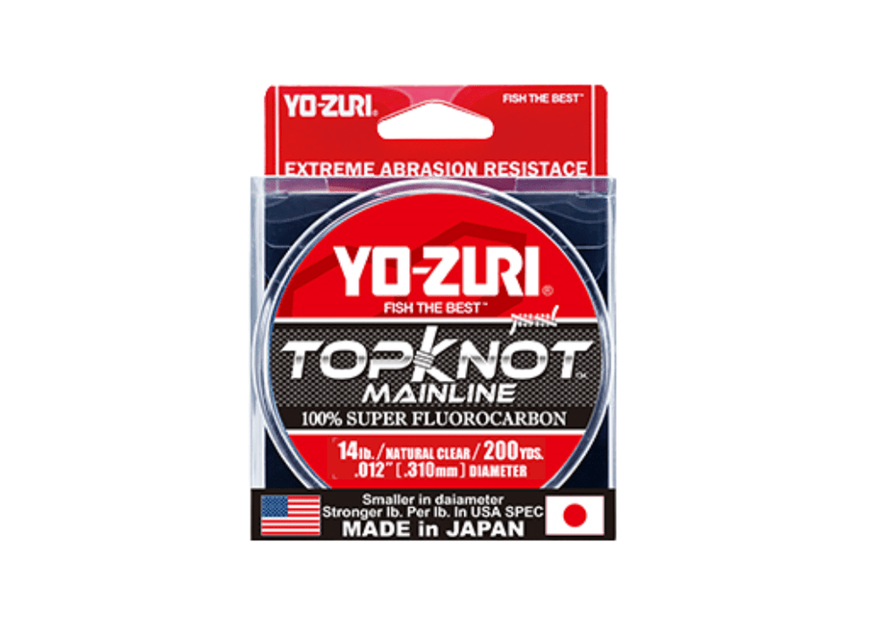 YO - ZURI TOPKNOT™ MAINLINE 200 YDS 6lb Fluorocarbon - Eprofishing Egypt